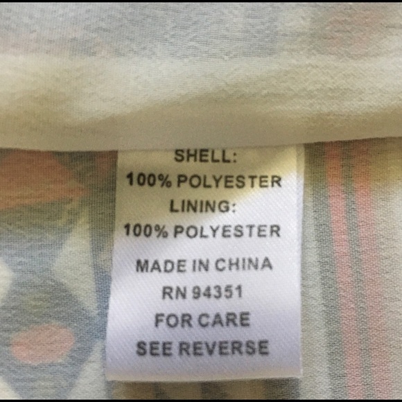 JADE Melody Tan Geometric Print Sleeveless Top Chain Detail - Picture 11 of 11